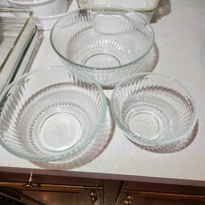 Lot of Cooking ware Pyrex Corning Ware Glasbake Anchor Hocking