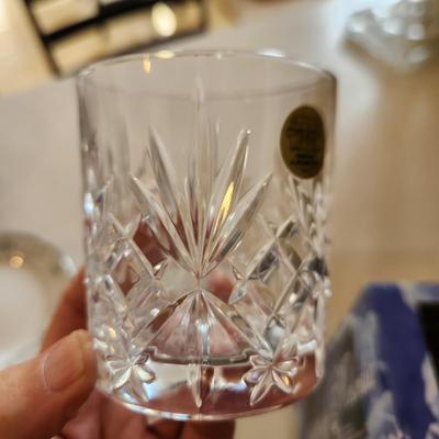 Melodia Crystal Glasses Italy new in box
