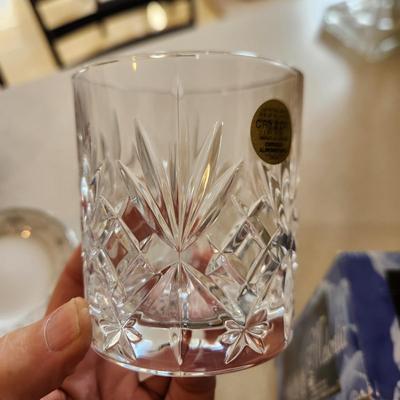 Melodia Crystal Glasses Italy new in box