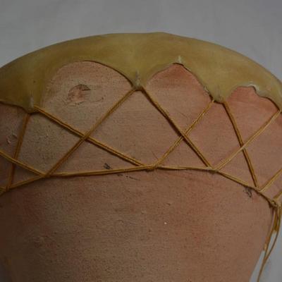 Ceramic DARBUKA Drum with Goat Skin Head