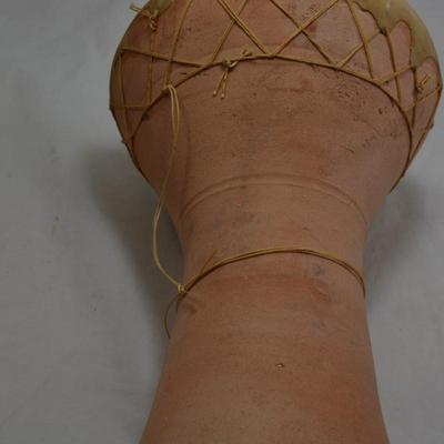 Ceramic DARBUKA Drum with Goat Skin Head