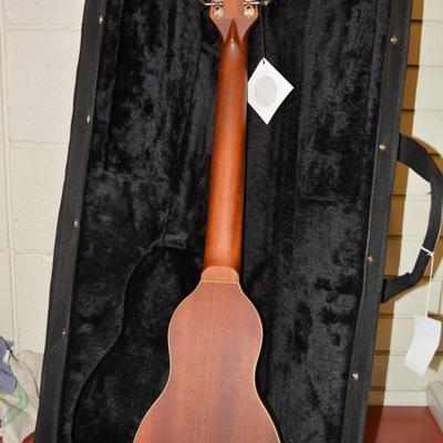 WASHBURN Rover Travel Guitar with Case, Accessories