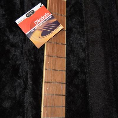WASHBURN Rover Travel Guitar with Case, Accessories