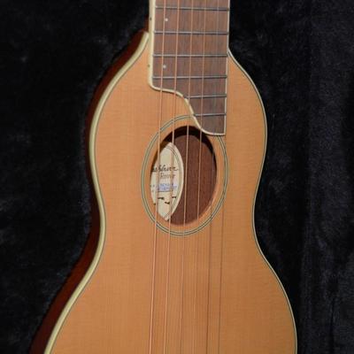 WASHBURN Rover Travel Guitar with Case, Accessories