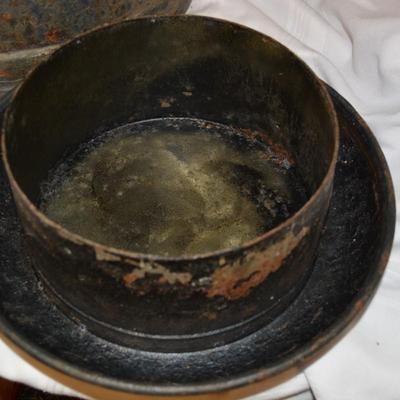 Large Vintage/Antique Milk Jug with Lid, 22"x12"