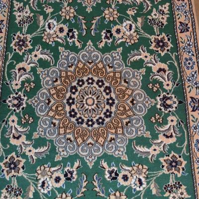 Floral NAIN TRADING Hand-Woven Wool Runner 81"x32"