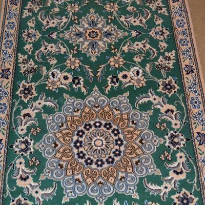 Floral NAIN TRADING Hand-Woven Wool Runner 81"x32"