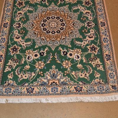 Floral NAIN TRADING Hand-Woven Wool Runner 81"x32"