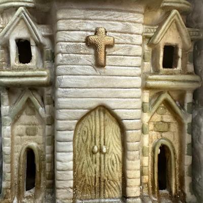 Set of (16) Porcelain Electric House