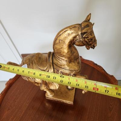 Hollow Metal Horse Sculpture