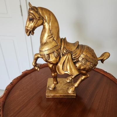 Hollow Metal Horse Sculpture