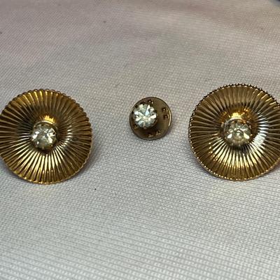 Sterling Tie Pin, Leather Wallet & Other Menâ€™s Accessories (K-RG)