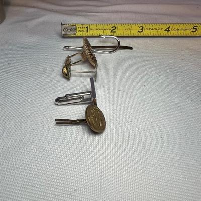 Sterling Tie Pin, Leather Wallet & Other Menâ€™s Accessories (K-RG)