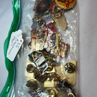 300 Plus Pins - Disney, Coca Cola & More (K-RG)
