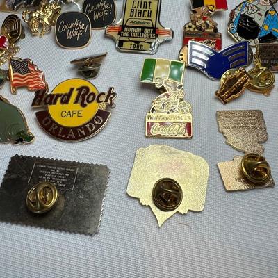 300 Plus Pins - Disney, Coca Cola & More (K-RG)