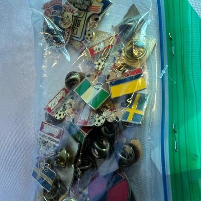 300 Plus Pins - Disney, Coca Cola & More (K-RG)