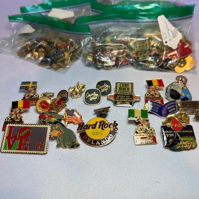 300 Plus Pins - Disney, Coca Cola & More (K-RG)
