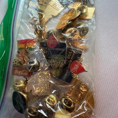 300 Plus Pins - Disney, Coca Cola & More (K-RG)