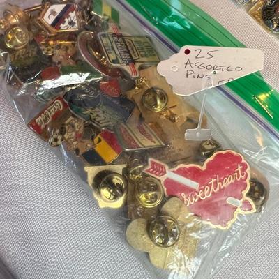 300 Plus Pins - Disney, Coca Cola & More (K-RG)