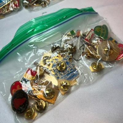 300 Plus Pins - Disney, Coca Cola & More (K-RG)