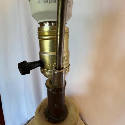 Southwestern Style Pottery Lamp (O-RG)