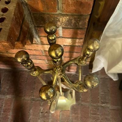 Brass Fireplace Set (LR-MG)