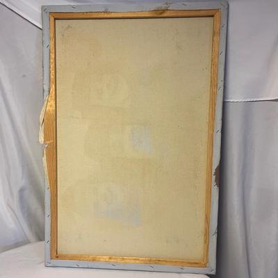 William Moninet Signed Oil Painting (M-MG)