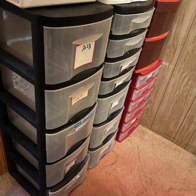 Multi Drawer Plastic Containers (MB-MG)