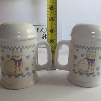 Set of Large Size Salt and Pepper Shakers