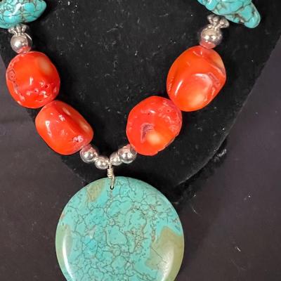 925 Silver and Stone Necklaces Plus Bracelets (K-RG)