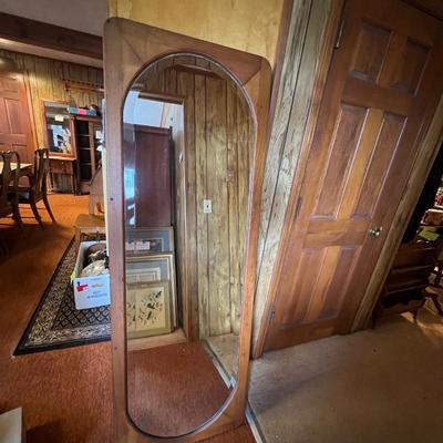 Full Length Beveled Vintage Mirror (K-RG)