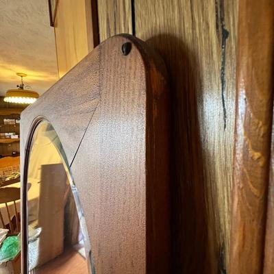 Full Length Beveled Vintage Mirror (K-RG)