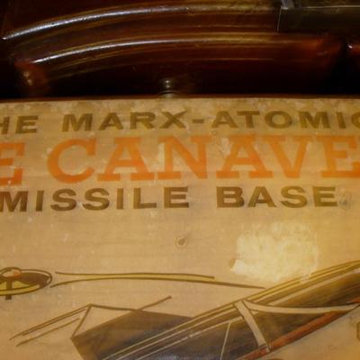 Louis Marx Cape Canaveral Missile Base Toy Set