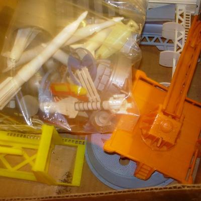 Louis Marx Cape Canaveral Missile Base Toy Set