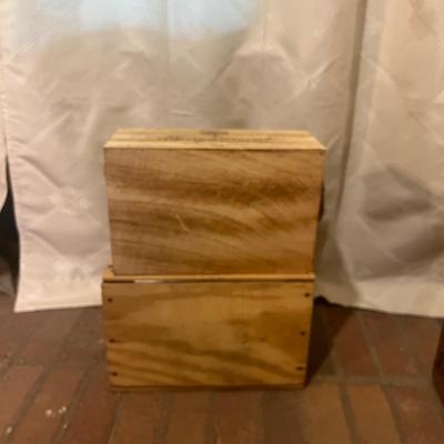 Collection of Wooden Boxes & Crates (LR-MG)