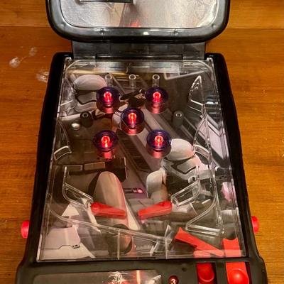 Starwars toy pinball machine
