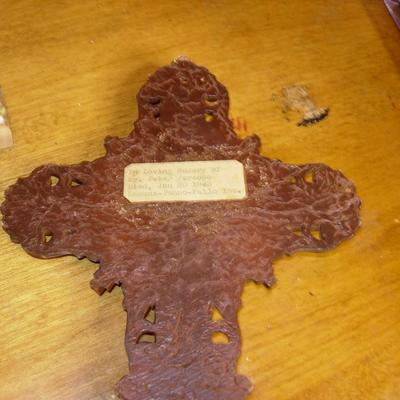 lot of 4 crucifix