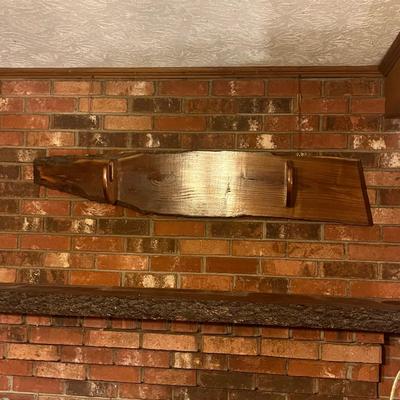 Live Edge Wooden Gun Rack & Rifle Case (LR-MG)