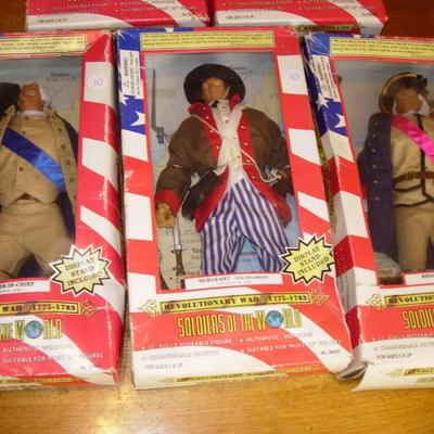 Solders of the world American revolution lot