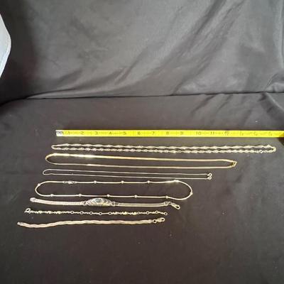 Silver 925 Necklaces, Bracelets & More (K-RG)