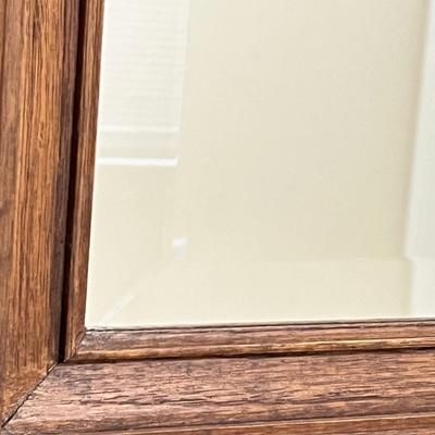 WINDSOR ART ~ Solid Wood Beveled Mirror