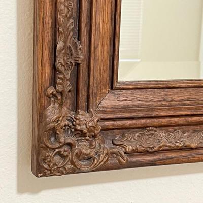 WINDSOR ART ~ Solid Wood Beveled Mirror