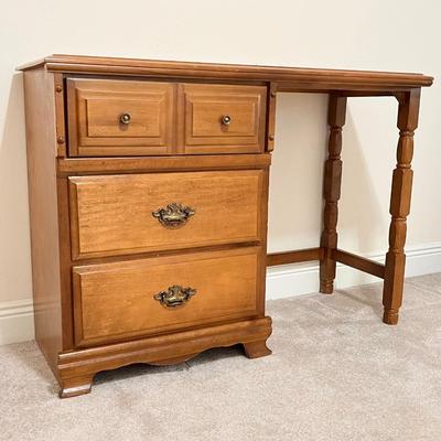 Solid Wood Early Colonial ~ Student Desk ~ *Read Details