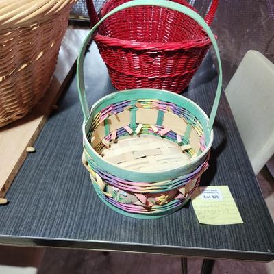 Lot of 5 Baskets