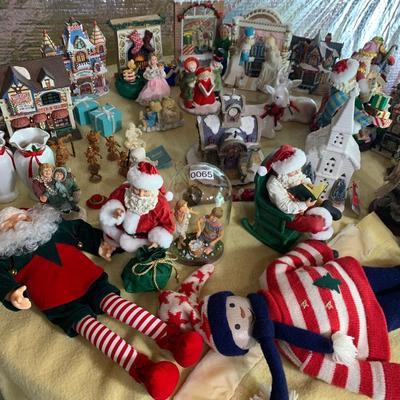 HUGE Christmas Collectibles Decor Lot