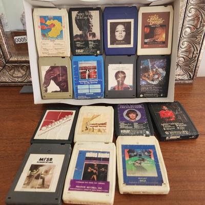 14 8 Track Music Tapes untested