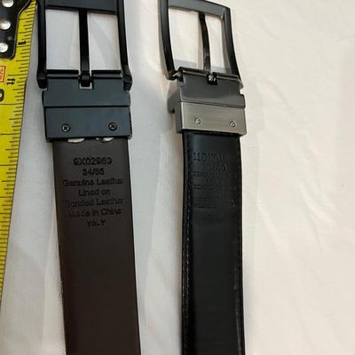 Reversible belts