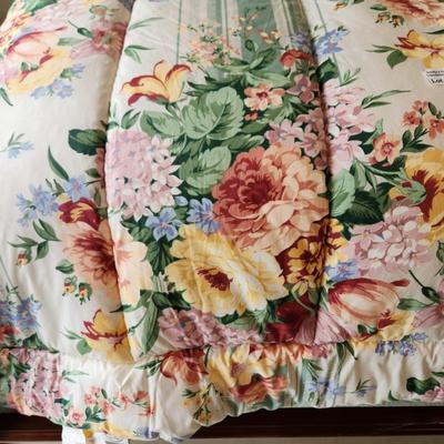 Croscill Home Fashions King Size Bed Comforter  and Pillow Covers