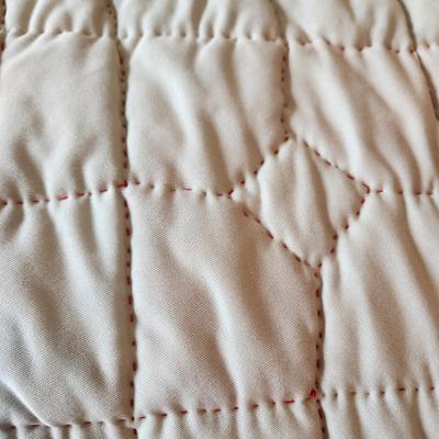 2 Handmade Quilts  Red and Flowers, Patchwork