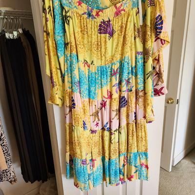 Large Lot Women's Clothing See Pictures includes Hangers